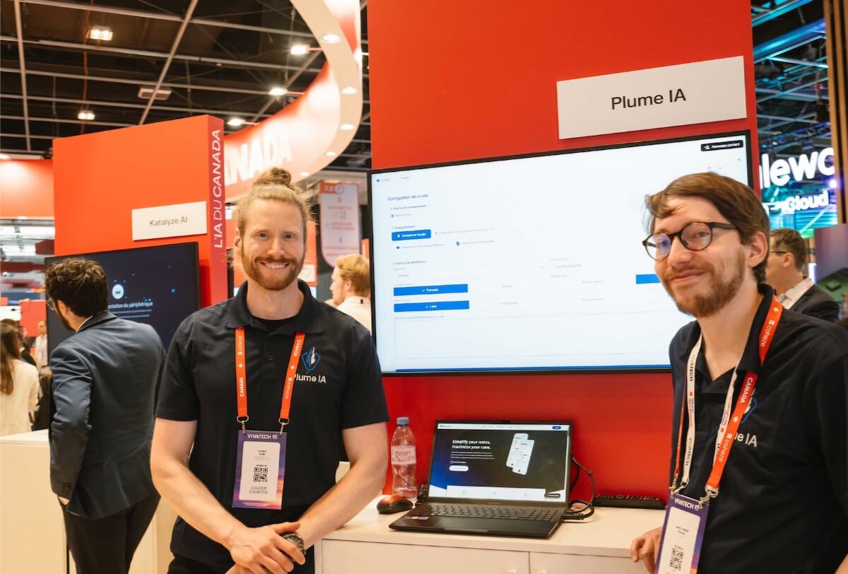 Plume IA en événement technologique